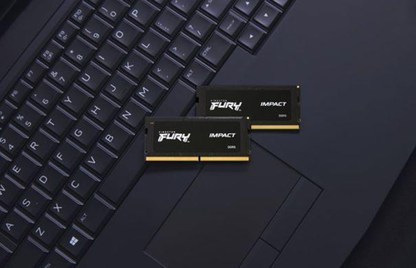 Память для ноутбуков Kingston Fury 32 GB (2x16GB) SO-DIMM DDR5 5600 MHz Impact (KF556S40IBK2-32)