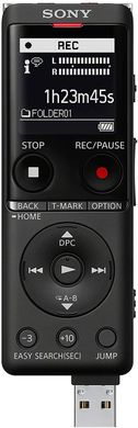 Цифровий диктофон Sony ICD-UX570 Black (ICDUX570B.CE7)