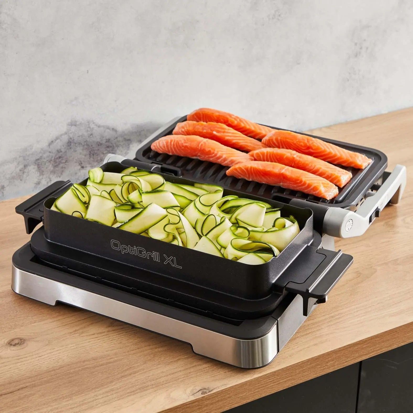 Електрогриль притискний Tefal OptiGrill 4in1 XL GC784D30