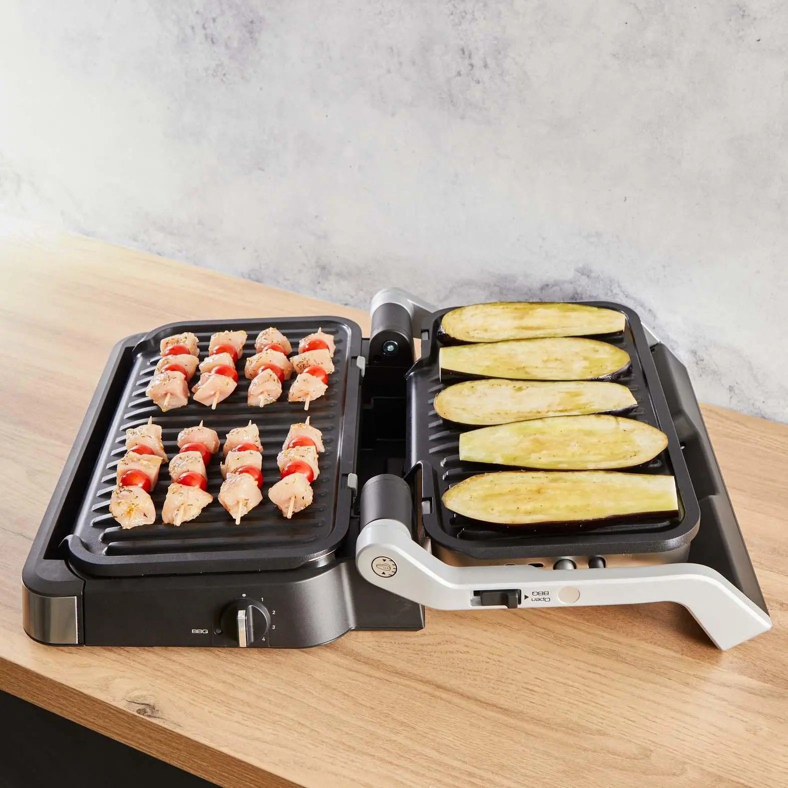 Електрогриль притискний Tefal OptiGrill 4in1 XL GC784D30