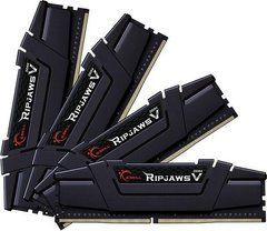 Пам'ять для настільних комп'ютерів G.Skill 64 GB (4x16GB) DDR4 3600 MHz Ripjaws V (F4-3600C16Q-64GVKC)