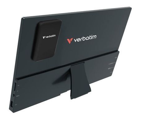 Портативный монитор Verbatim Portable Touchscreen Monitor Light 14" Full HD 1080p & Wireless Power Supply (32088)