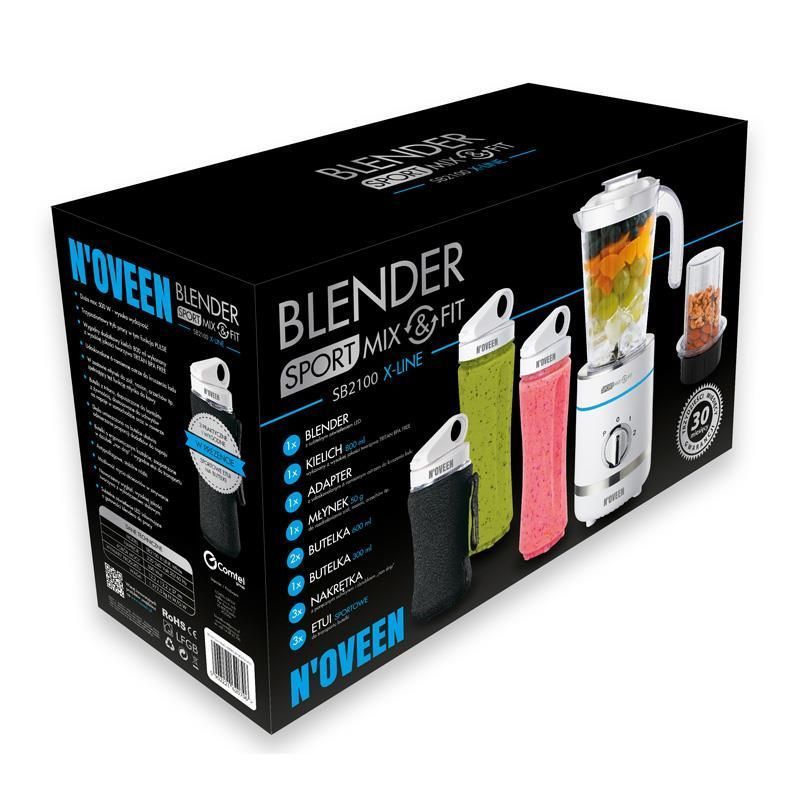 Фитнес-блендер N'oveen Sport Mix & Fit SB2100 X-LINE