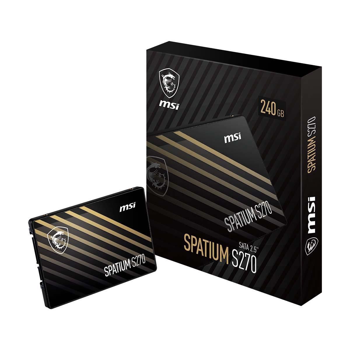SSD накопичувач MSI Spatium S270 240 GB (S78-440N070-P83)