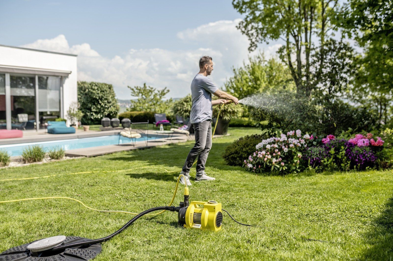 Поверхностный центробежный насос Karcher BP 4.500 Garden (1.645-700.0)