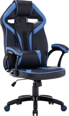 Комп'ютерне крісло для геймера Top E Shop Drift Black-Blue