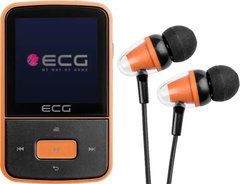 Компактний MP3 плеєр ECG PMP 30 8 GB Orange