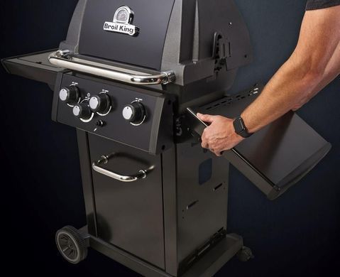 Гриль газовий мобільний Broil King Royal 340 Shadow