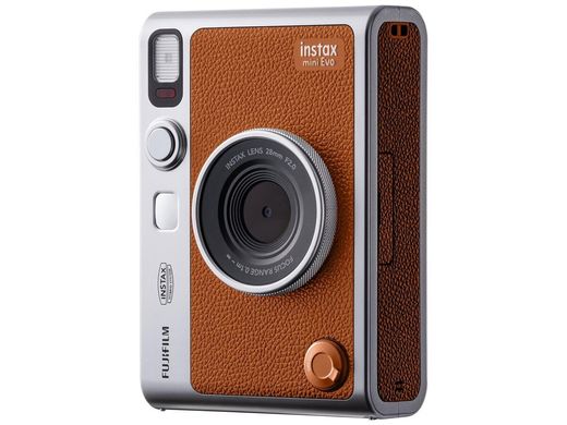 Фотокамера миттєвого друку Fujifilm Instax mini EVO Brown (16812534)