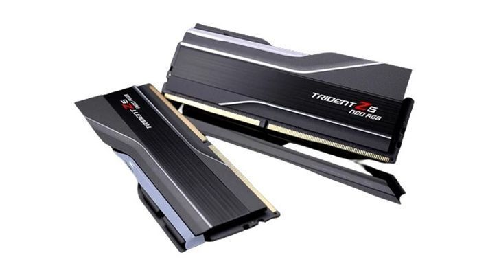 Пам'ять для настільних комп'ютерів G.Skill 96 GB (2x48GB) DDR5 5600 MHz Trident Z5 Neo RGB AMD EXPO (F5-5600J4040D48GX2-TZ5NR)
