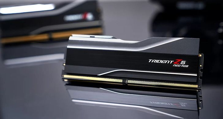 Пам'ять для настільних комп'ютерів G.Skill 96 GB (2x48GB) DDR5 5600 MHz Trident Z5 Neo RGB AMD EXPO (F5-5600J4040D48GX2-TZ5NR)