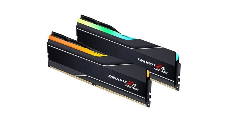 Пам'ять для настільних комп'ютерів G.Skill 96 GB (2x48GB) DDR5 5600 MHz Trident Z5 Neo RGB AMD EXPO (F5-5600J4040D48GX2-TZ5NR)