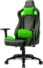 Компьютерное кресло для геймера Sharkoon Elbrus 2 Black/Green