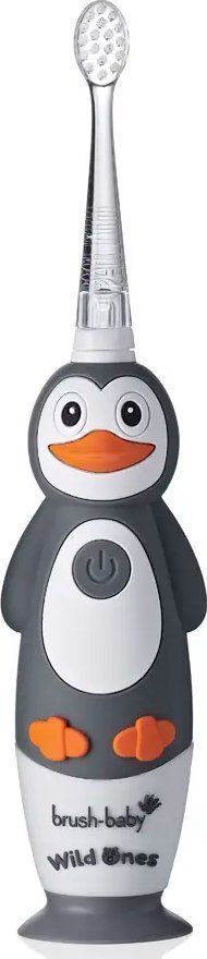 Электрическая зубная щетка Brush-Baby WildOnes Penguin Grey
