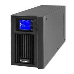 ДБЖ безперервної дії (Online) Qoltec On-line 2kVA/1.6kW (53981)