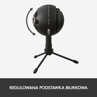 Микрофон для ПК / для стриминга, подкастов Blue Microphones Snowball iCE Black (988-000172)