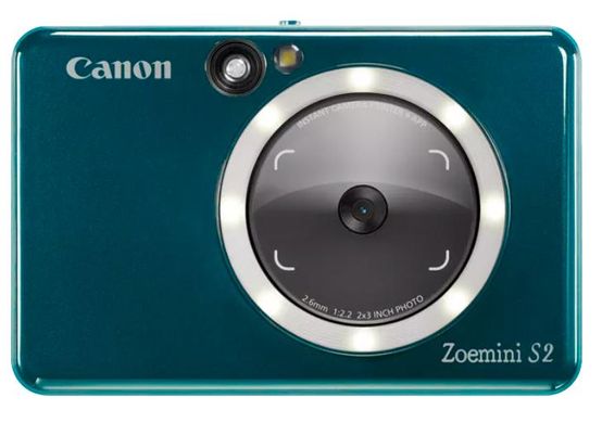 Фотокамера мгновенной печати Canon Zoemini S2 ZV223 Green (4519C008)