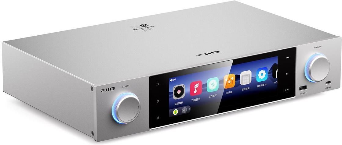 Сетевой аудиостример / ЦАП / предварительный усилитель FiiO S15 Silver