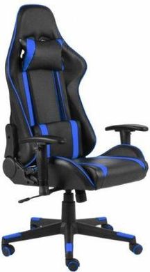 Комп'ютерне крісло для геймера VidaXL PVC 20479 Blue