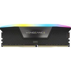 Пам'ять для настільних комп'ютерів Corsair 96 GB (2x48GB) DDR5 5600 MHz Vengeance RGB Black (CMH96GX5M2B5600C40)