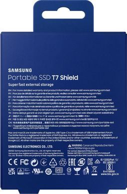 SSD накопичувач Samsung T7 Shield 2 TB Blue (MU-PE2T0R)