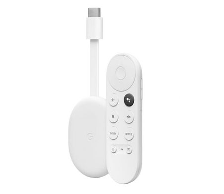 Сhromecast Google Chromecast 4K with Google TV Snow (GA01919)