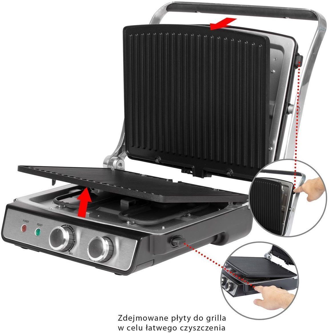 Электрогриль прижимной ProfiCook PC-KG 1029