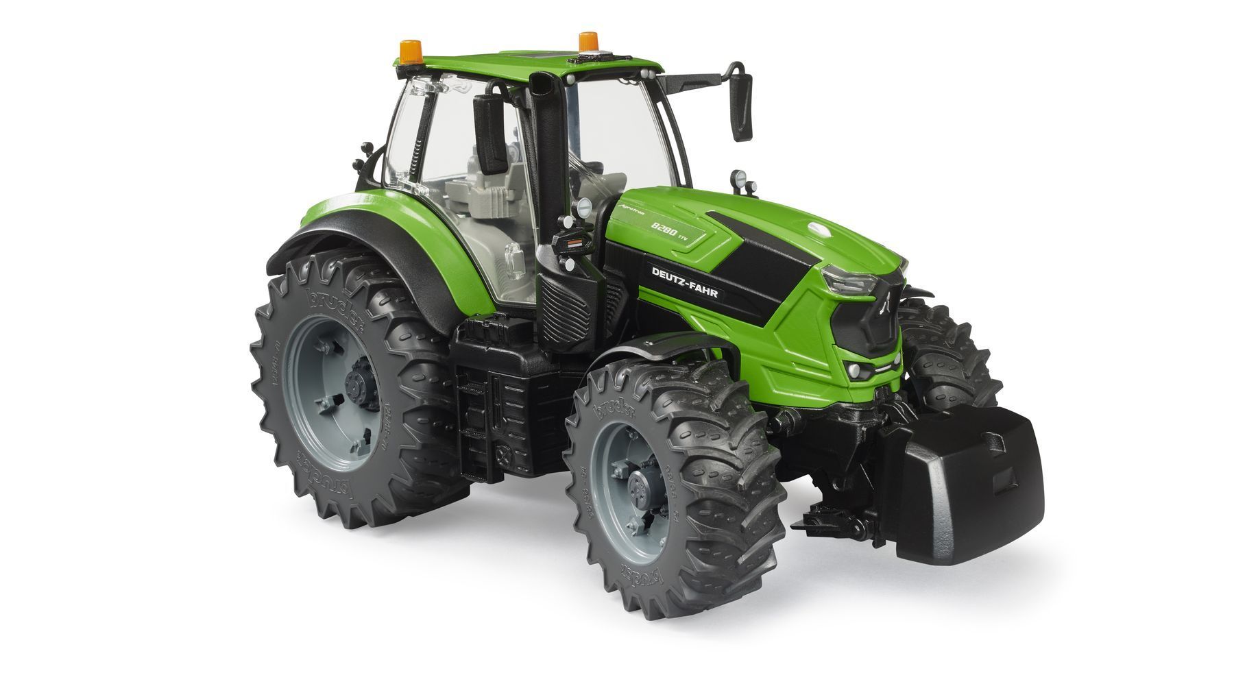 Игрушечный трактор, погрузчик, экскаватор Bruder Трактор Deutz 8280 TTV (03160)