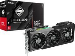 Відеокарта ASRock Radeon RX 9070 XT Steel Legend Dark 16GB (RX9070XT SLD 16G)