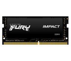 Память для ноутбуков Kingston FURY 8 GB SO-DIMM DDR4 3200 MHz Impact (KF432S20IB/8)