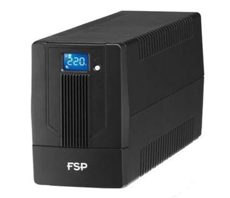 Лінійно-інтерактивне ДБЖ FSP IFP1000 1000ВА/600Вт Black (PPF6001300)