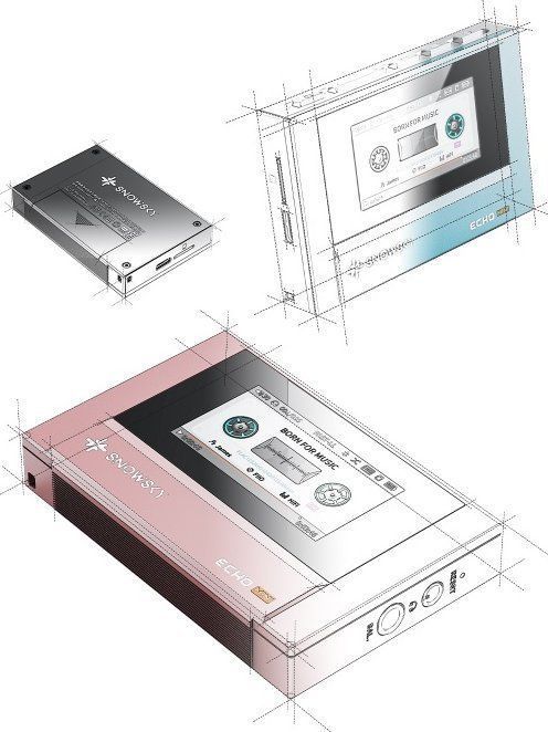 Hi-Res плеер FiiO Snowsky Echo Mini Pink
