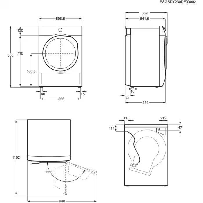 Сушильна машина Electrolux EW7DEU495UP