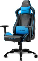 Компьютерное кресло для геймера Sharkoon Elbrus 2 Black/Blue