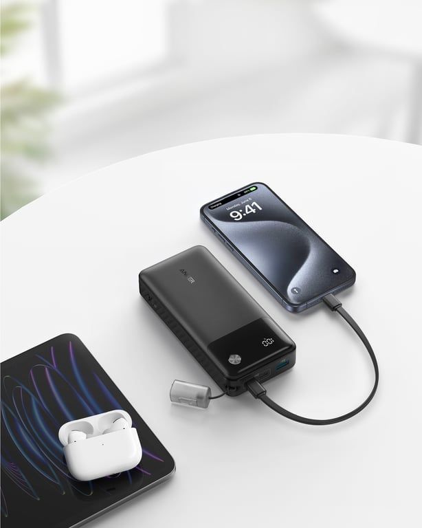 Внешний аккумулятор (павербанк) Anker PowerCore 20000mAh Black (A1384G11)