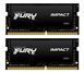 Память для ноутбуков Kingston FURY 16 GB (2x8GB) SO-DIMM DDR4 3200 MHz Impact (KF432S20IBK2/16)