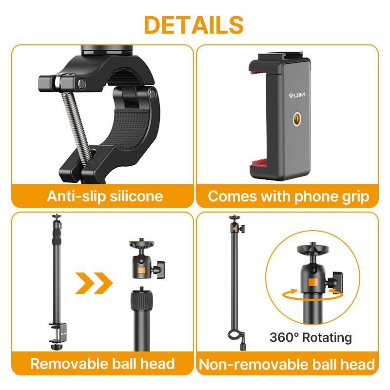 Настільний штатив Ulanzi Vijim LS02 Desktop Extendable Light Stand (LS02 2487)