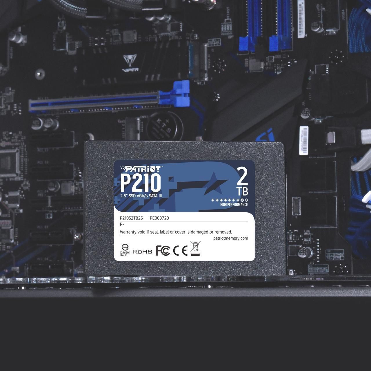 SSD накопичувач Patriot P210 2 TB (P210S2TB25)