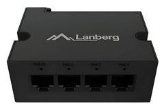 Комутатор некерований Lanberg DIN-GE4-BT-90W