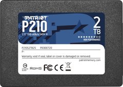 SSD накопитель Patriot P210 2 TB (P210S2TB25)