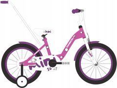 Детский двухколесный велосипед Tabou Mini 16 Pink/White