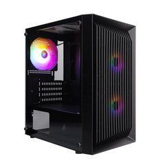 Корпус 1stPlayer BS-2-BK-3F1 Black