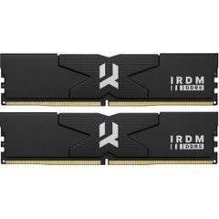 Память для настольных компьютеров Goodram 32 GB (2x16GB) DDR5 6000 MHz IRDM Black (IR-6000D564L36S/32GDC)