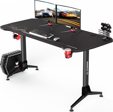 Геймерский игровой стол Ultradesk GRAND Black