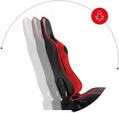 Игровое кресло Huzaro Speed ​​6.0 Black/Red