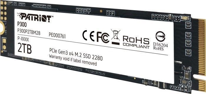 SSD накопитель Patriot P300 2 TB (P300P2TBM28)