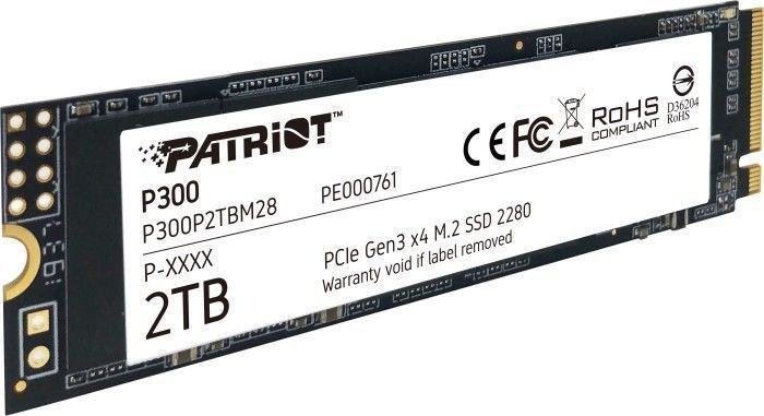 SSD накопитель Patriot P300 2 TB (P300P2TBM28)
