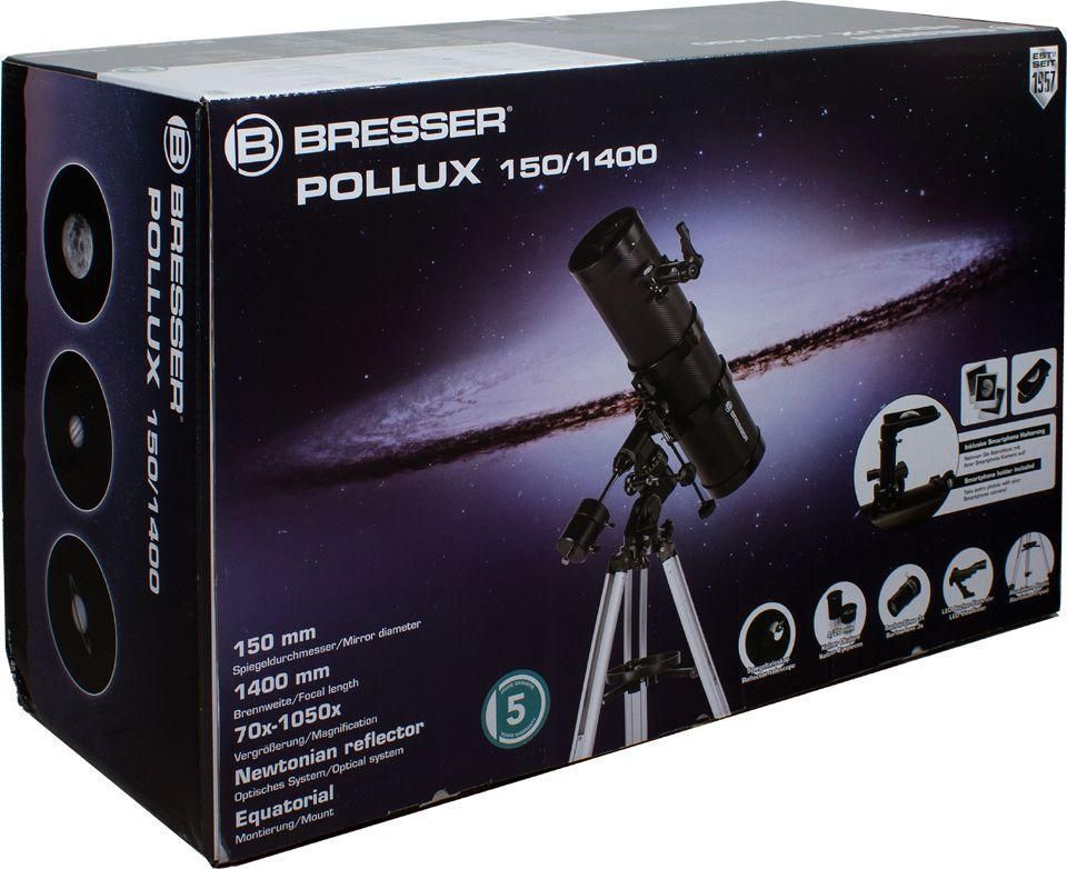 Телескоп Bresser Pollux 150/1400 EQ3