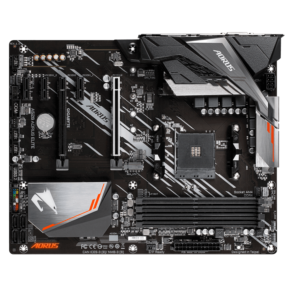 Материнская плата Gigabyte A520 AORUS ELITE
