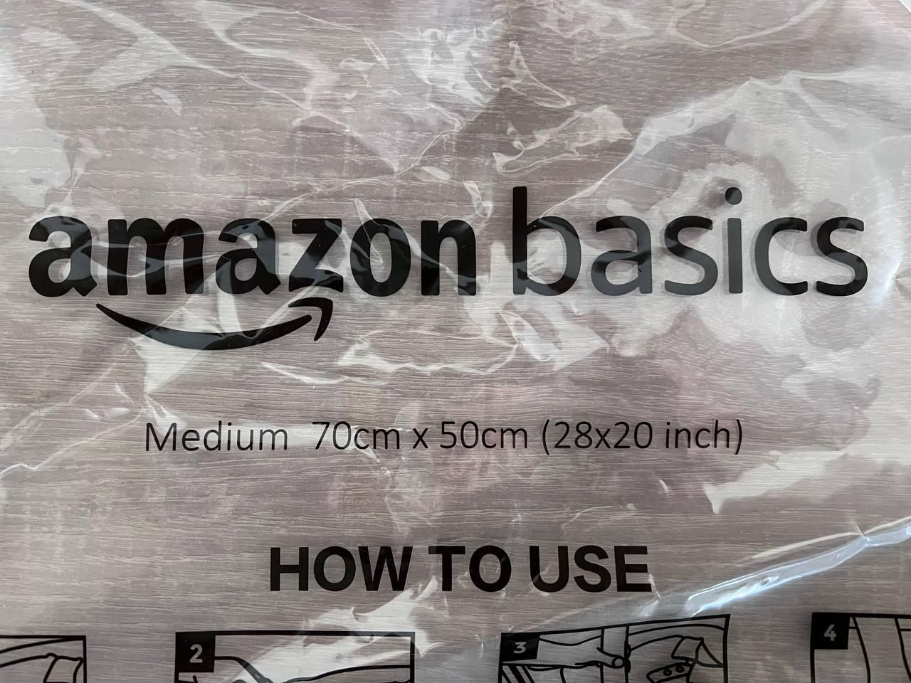 Вакуумные компрессионные пакеты для хранения 70х50 * 6 шт. AMAZON BASICS